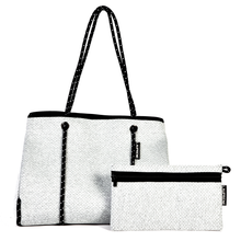 Load image into Gallery viewer, NEOPRENE TOTE BAG - LIGHT GREY