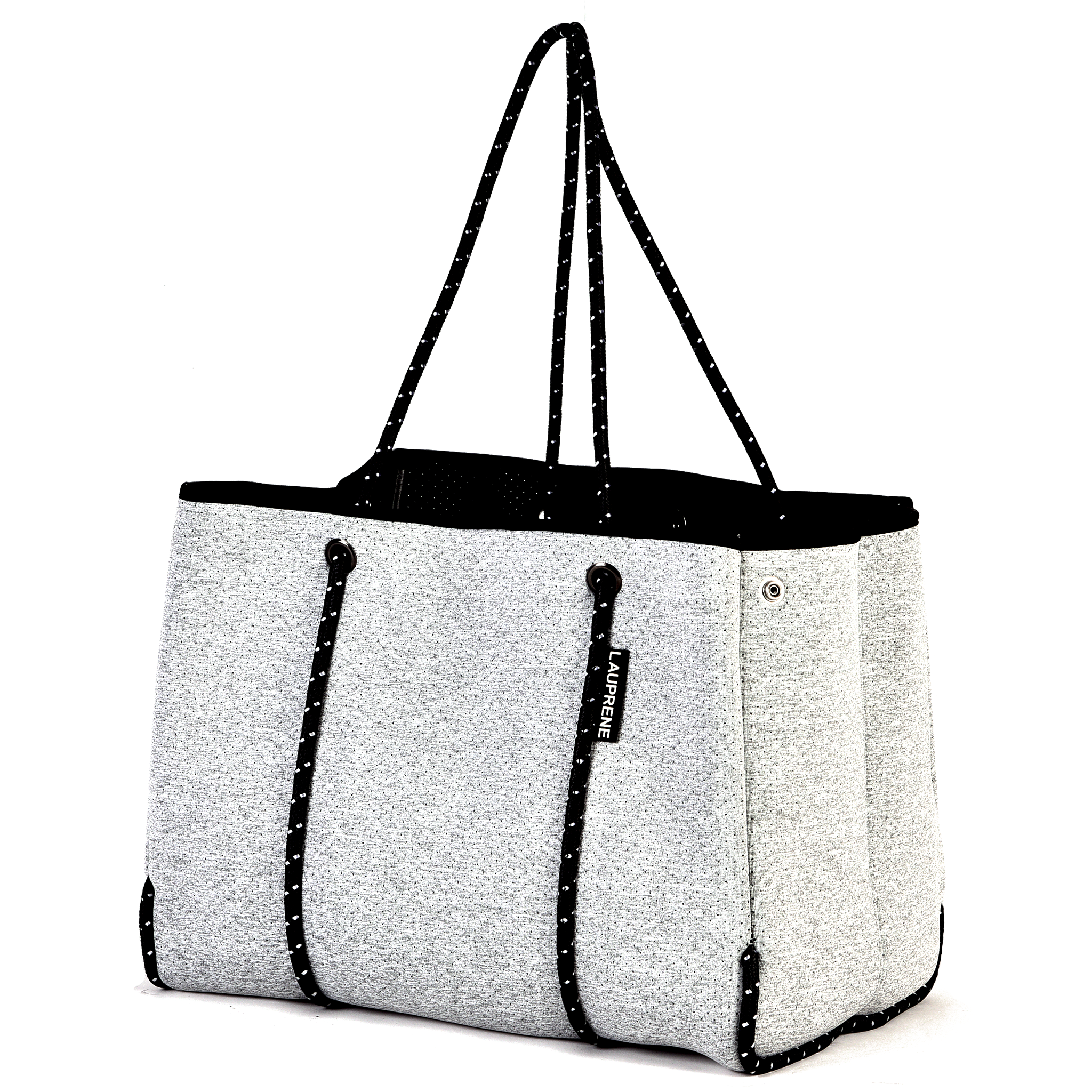 Neoprene top beach bag